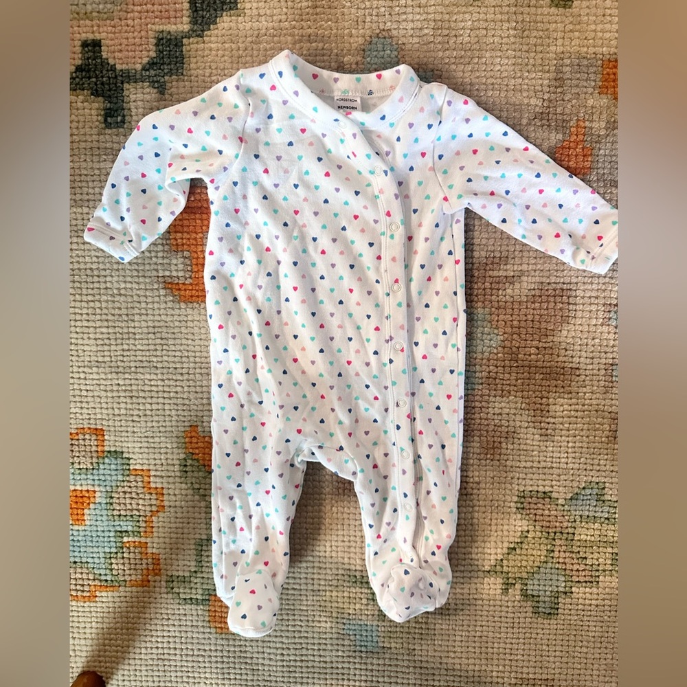 Heart onesie